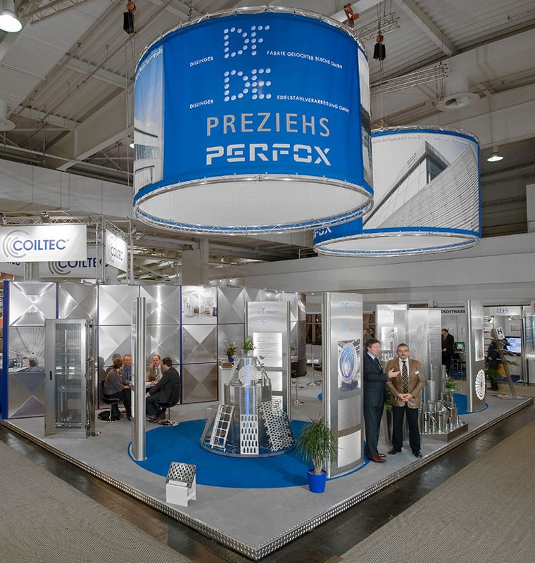 Df Group At The Euroblech Trade Fair 08 Dillinger Fabrik Gelochter Bleche Gmbh