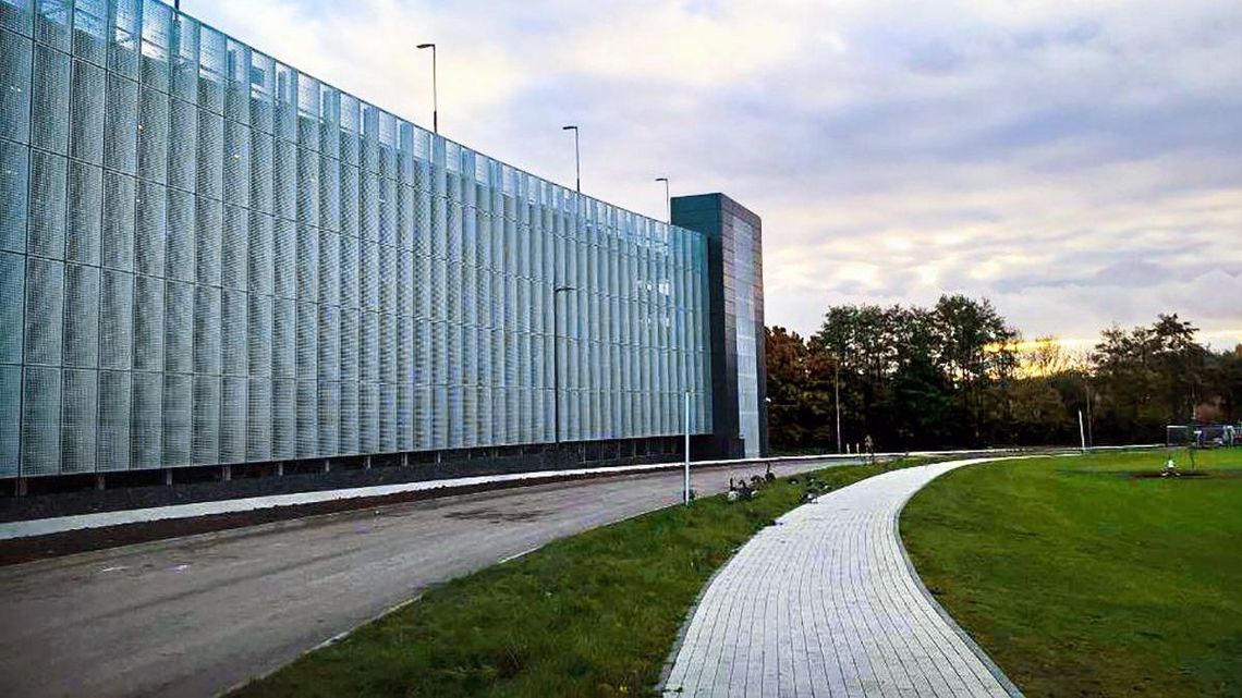 Car park University of Warwick in England