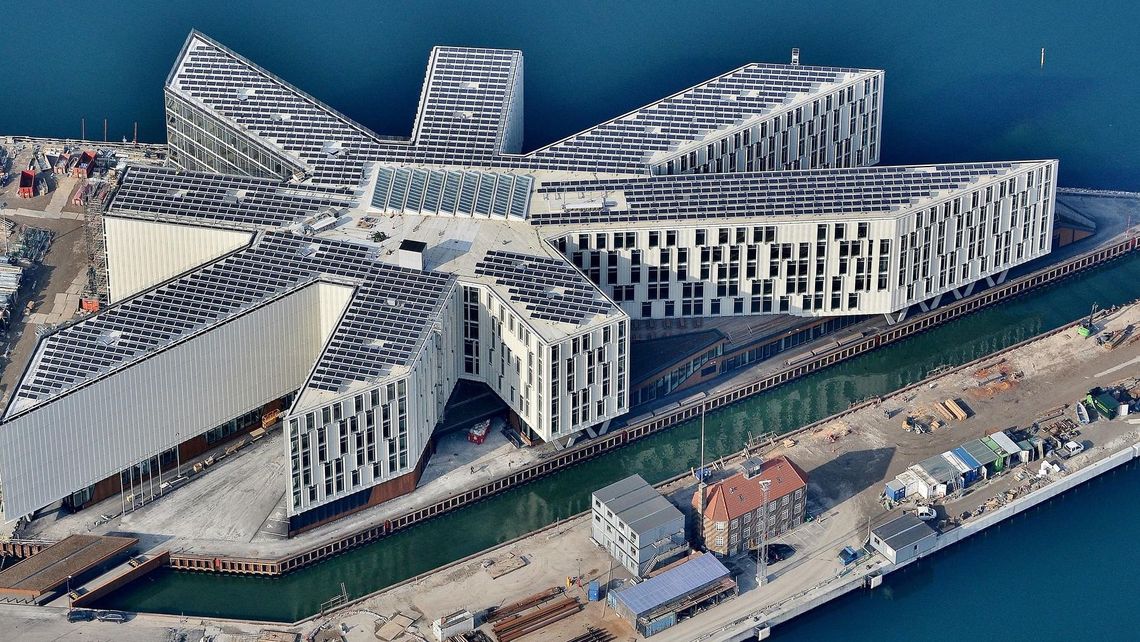 UN building in Copenhagen Denmark